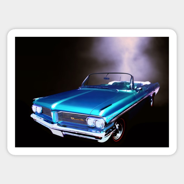 1962 Pontiac Bonneville Sticker by Burtney